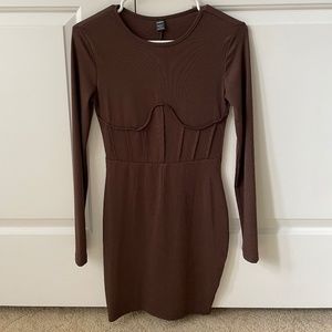 Brown Shein Dress
